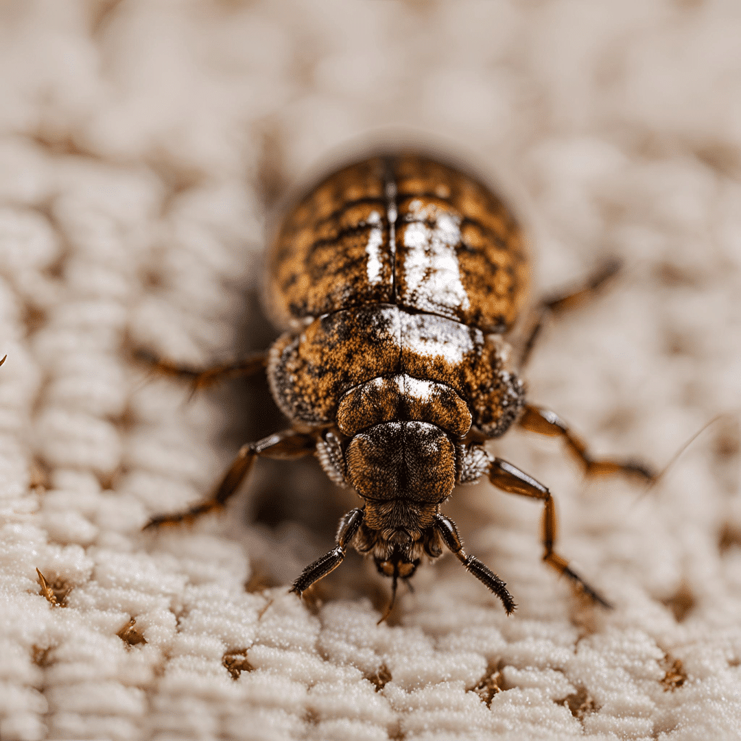 close up image of carpet beetle